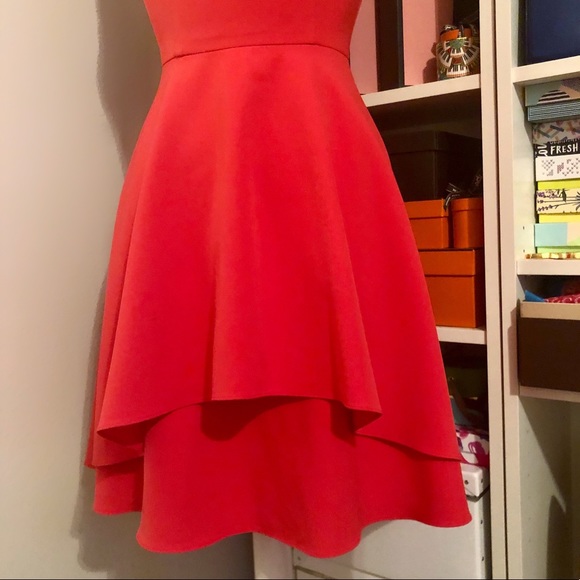 Vince Camuto Fit and Flare Short Dress w/ Pockets - Picture 5 of 8